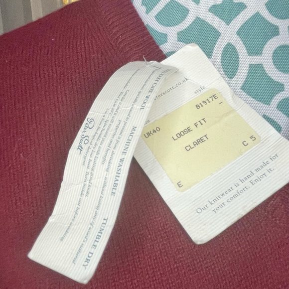 Peter Scott vintage Lambswool Golf Knit Sweater - Picture 9 of 15